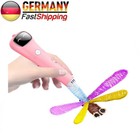 Rosa Kabellos 3D Druck Stift Pen Set für PCL Kinder dreidimensionaler stift Pink