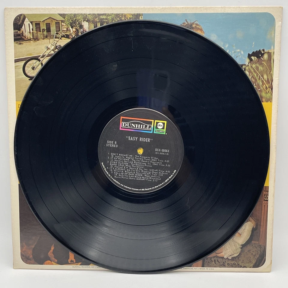 EASY RIDER ~ MUSIC FROM THE SOUNDTRACK ~ DSX 50063 ~ 1969 LP - Image 4 of 4