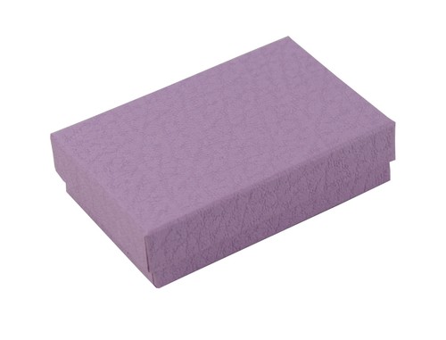 Purple Earring Vibrant Pendant White Black Insert Storage Display Gift Box - Picture 6 of 6