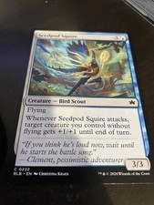 Bloomburrow Magic: The Gathering Seedpod Squire
