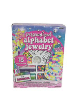 Just My Style Personalized Alphabet Jewelry kit. Makes 15 Bracelets.
