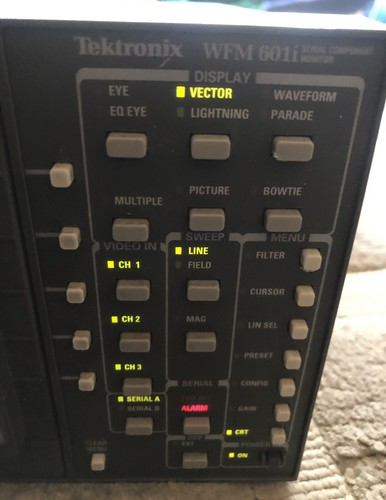 Tektronix WFM601i - 2 Channel (625) SDI Waveform Vector Monitor - Ex BBC - Picture 3 of 9