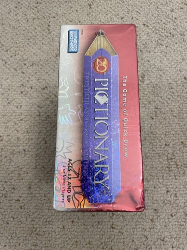Pictionary The Game of Quick Draw 20th Anniversary Edition Parker Brother SEALED - Picture 5 of 5