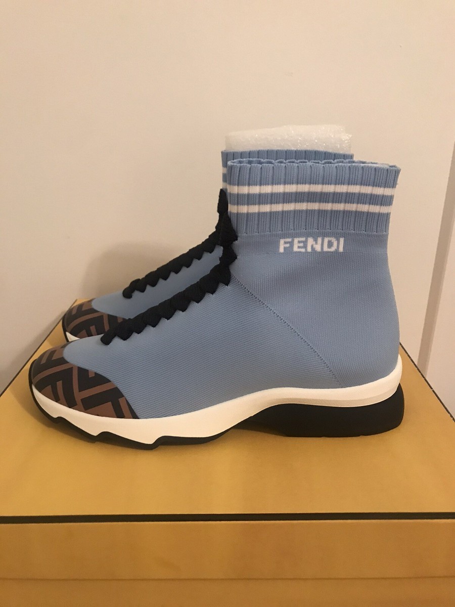 BNIB Authentic Fendi Zucca Sock Sneaker Women 5EU/5US | eBay display picture 1