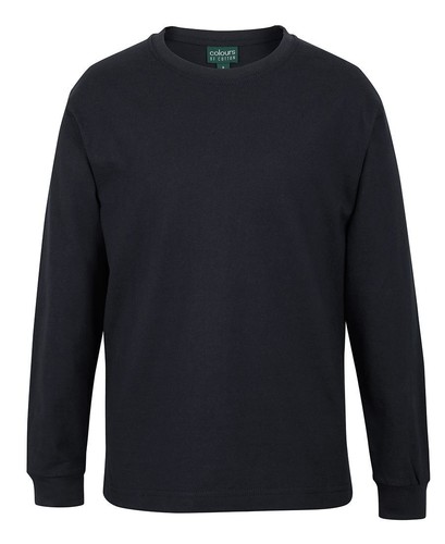 JB's wear 100% Cotton Long Sleeve Casual Tee Shirt Ribbed Cuffs Crew Neck UPF 50 - Picture 3 of 49