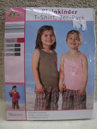 Mädchen-Kleinkind T-Shirt Achselshirt/Frottee-Sweat Größe 74/80 - Bild 2 von 6