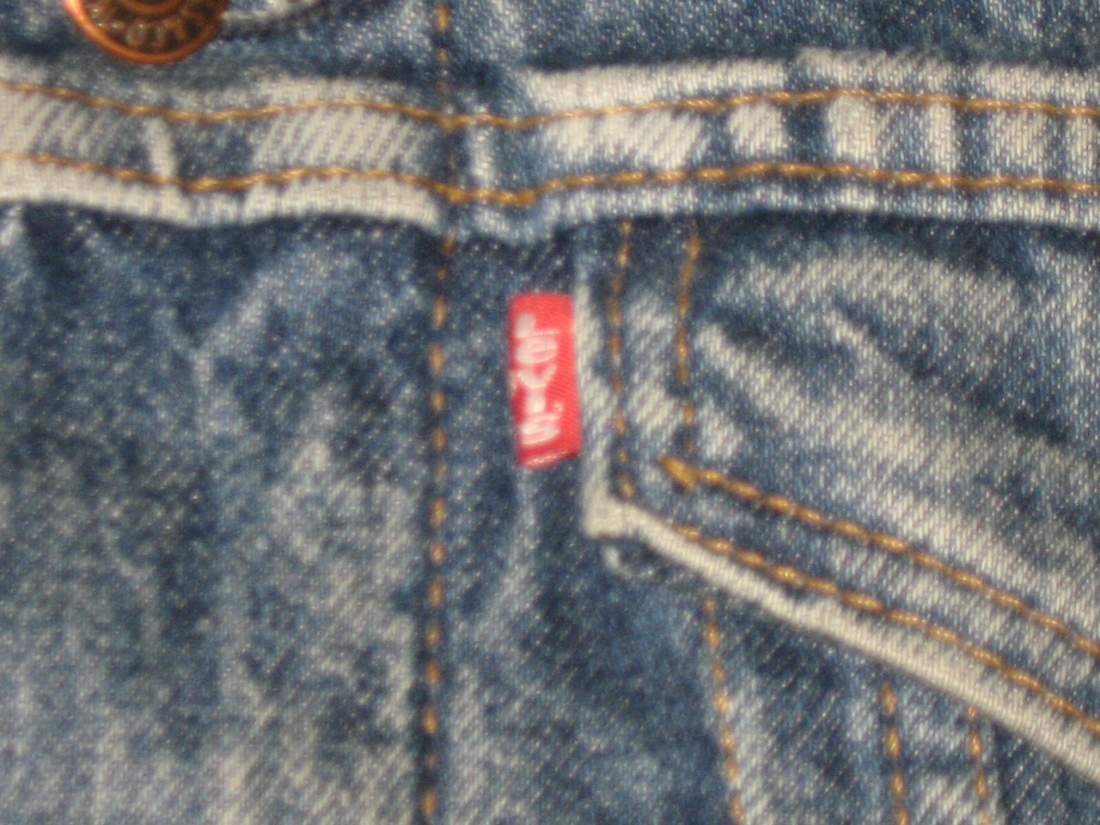Levi's Men's Blanket Lined Denim Trucker Jacket Small… Gem