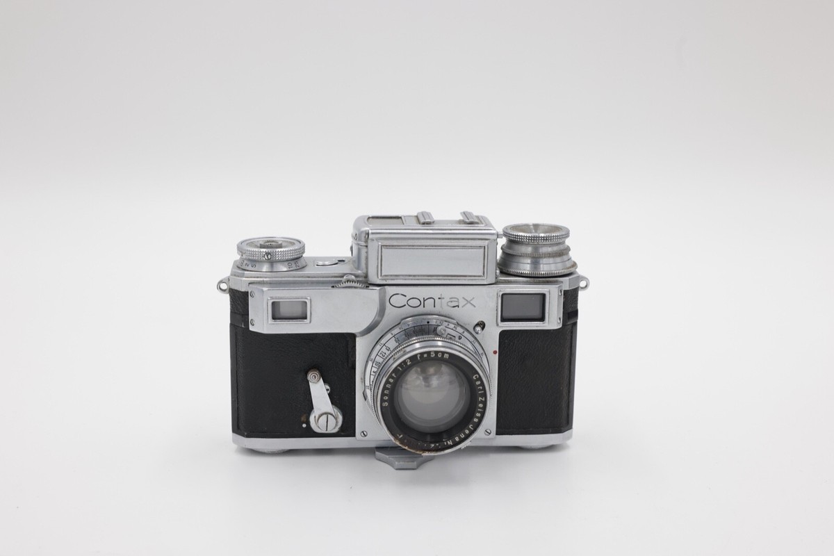 Zeiss Ikon Contax III Rangefinder Film Camera w/ Sonnar 5cm F/2