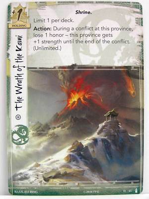 Legend of the Five Rings LCG - 1x #045 The Wrath of the Kami - The Fires Within