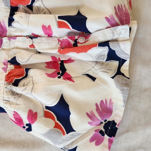 Kids Girl Gymboree Peplum Pink Purple Flower Shirt Top Size 5t - Picture 4 of 7