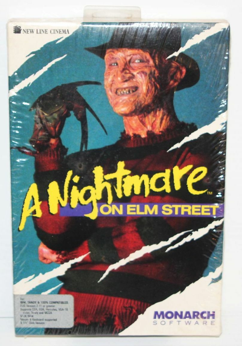 New Sealed - A Nightmare On Elm Street (Monarch IBM PC DOS