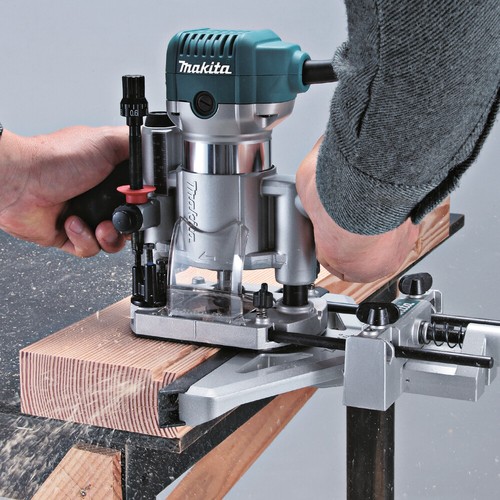 Makita Multifunktionsfräse RT0702CX2J Oberfräse, Fräse RT0702 + Zubehör + Module - Bild 5 von 6