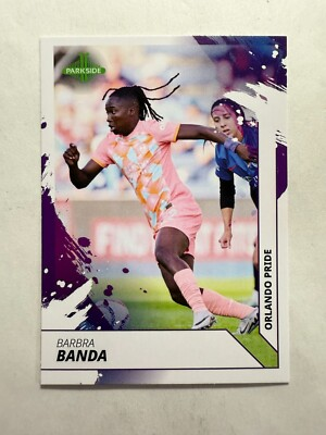 #ad Barbra Banda 2024 Orlando Pride #295 Parkside Vol. 2 NWSL Card $1.79