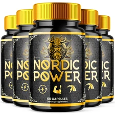 Nordic Power for Men Advanced Vitality Support Formula Supplement 300 Capsules