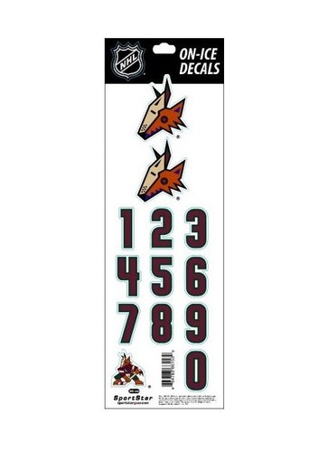 ¡Calcomanías oficiales de casco de hockey SportStar sobre hielo de la NHL! Pegatinas con licencia, TODOS LOS EQUIPOS - Imagen 5 de 81