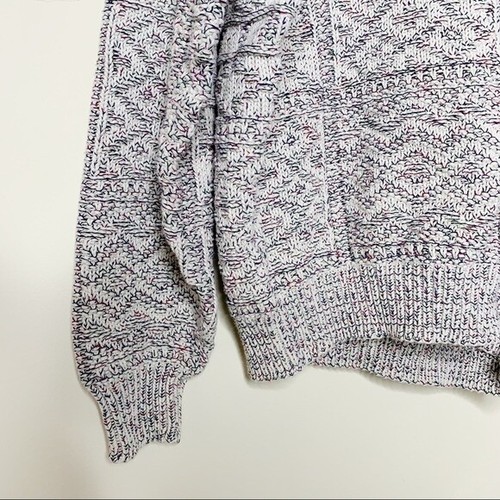 Isle of Cotton Vintage sweater white long sleeve size M GUC - Picture 3 of 7