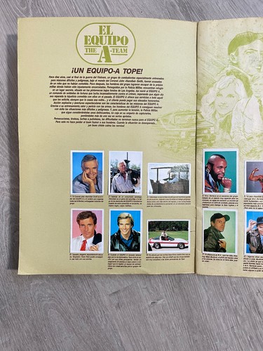 Álbum de cromos EL EQUIPO A, THE A TEAM COMPLETO - Imagen 2 de 18