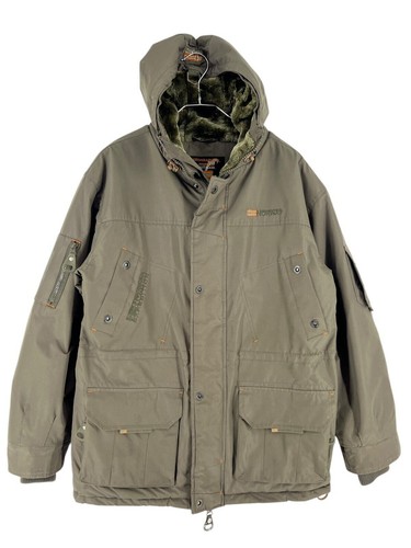 GEOGRAPHICAL NORWAY Kapuzenparka Jacke Mantel Herren Größe S - 第 1/9 張圖片