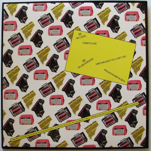 PROPAGANDA Calling On Moscow 4 tracks 10 inch 1980 Epic Nu Disk - Imagen 2 de 5