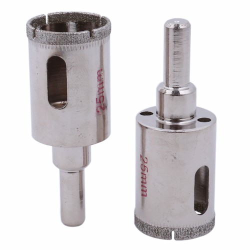2 brocas de taladro cortadoras de orificios recubiertos de diamante de 20-40 mm para piedra mármol granito - Imagen 11 de 103
