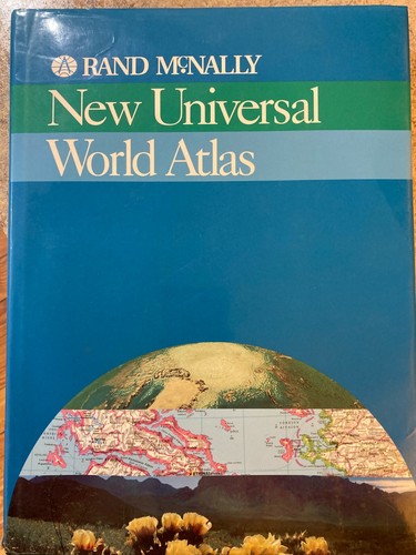 RAND McNALLY NEW UNIVERSAL WORLD ATLAS (1995) - Picture 1 of 7