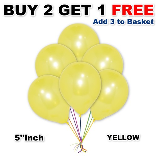 Kleine runde Latex beste Ballons Qualität 20 x 5" Standard Ballon Farbe PARTY UK - Bild 38 von 149