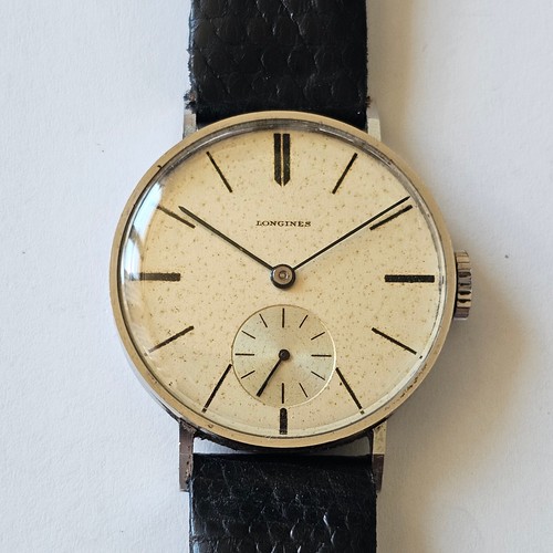 LONGINES-REF.20326-ANSE FISSE-ACCIAIO-1938-CAL.12.68 Z-RARO QUADRANTE-BAUHAUS - Picture 3 of 24