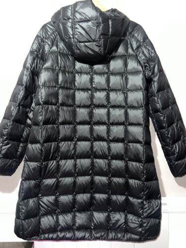 BEAUTIFUL PENDELTON DOWN FULL LENGTH HOODED PUFFER COAT JACKET womens medium - Picture 2 of 4