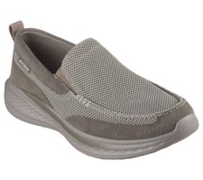 Man Skechers Relaxed Fit Slade-Munson Shoe 205102 Color Taupe Brand New