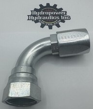 1212-12-16, Danfoss, 3/4" -100R5 x 1" FJX90, Reusable Hydraulic Fitting