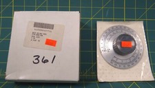 Hewlett-Packard 608C-40A Dial Control Assy NSN 6625-00-842-4931