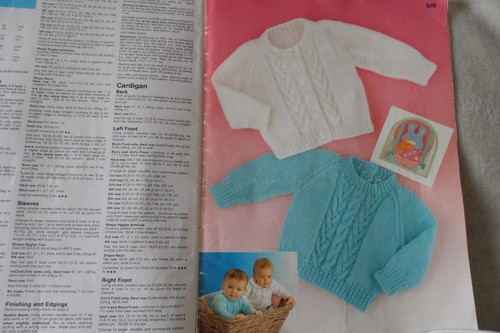 Loweth Babys Kinderzimmer Strickbuch 4-fädig & DK WOLLE B 603 GEBRAUCHT - Bild 4 von 11