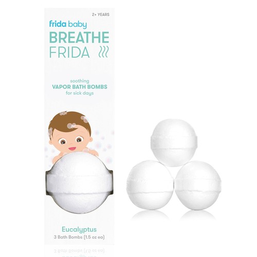 Frida Baby Natural Vapor Bath Bombs 3 Count - Picture 1 of 6