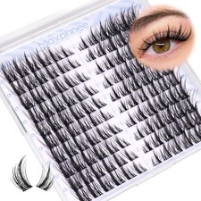 Manga Lash Clusters Spiky Cluster Eyelash Extensions Cat Eye Anime Black