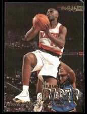 1997-98 Fleer Isaiah Rider #167 Portland Trail Blazers