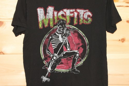 MISFITS Skeleton Rock Band Concert Tour T-Shirt 2015 Rare Adult Size + - Picture 4 of 5