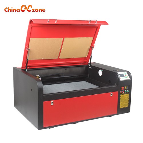 Máquina de grabado cortadora láser de 100 W y enfriador y eje giratorio CW3000 - Imagen 6 de 10