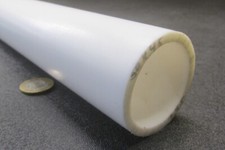 PTFE Teflon Straight Tube 2.00" OD x 1.75" ID x 1/8 Wall x 4 Foot Length