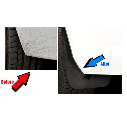 4pcs Heavy Duty Molded Splash Mud Flaps Guards Fenders For BMW i3 2016-2021 - Picture 4 of 6