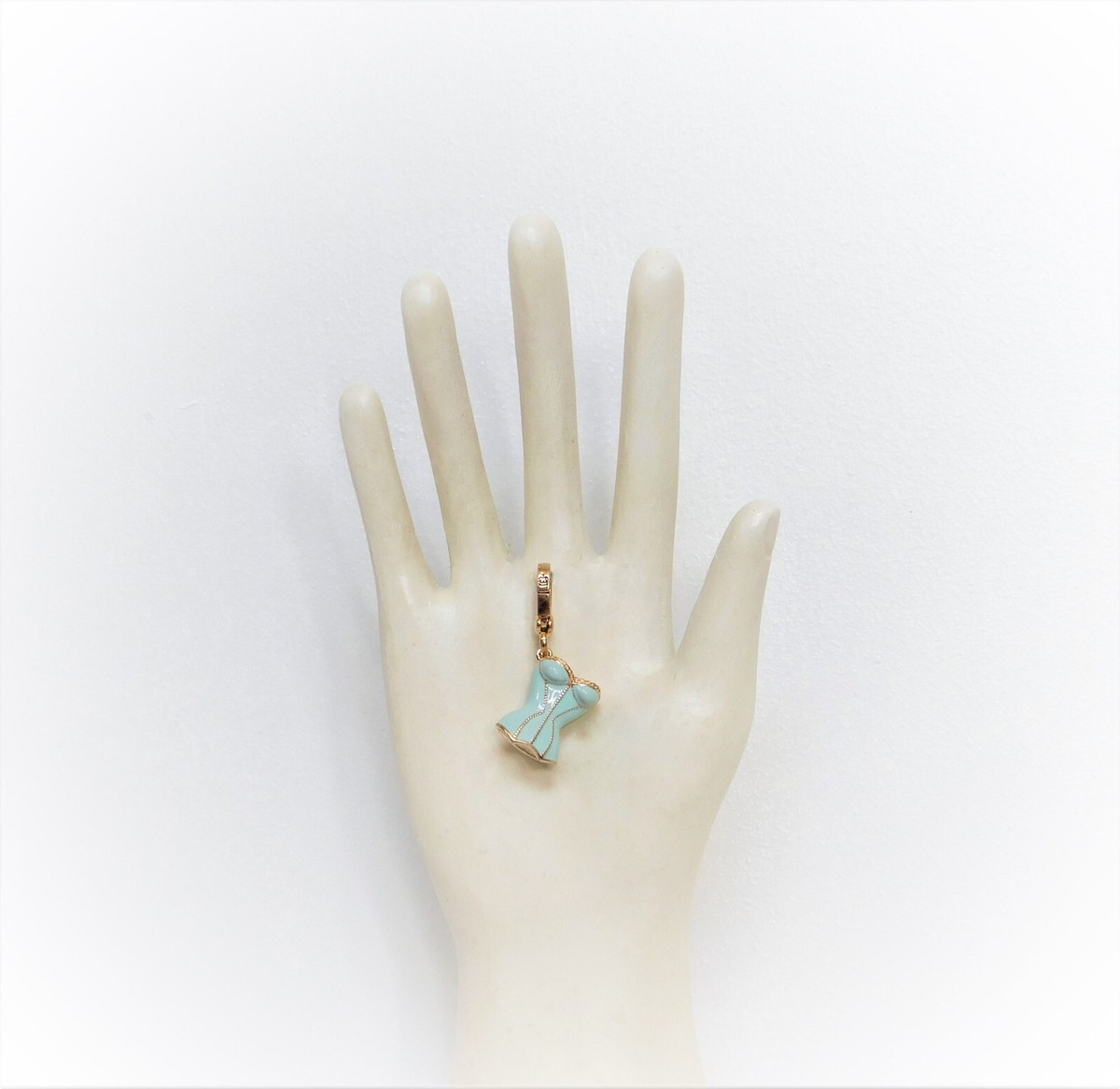 Juicy Couture 2005 Light Blue Corset Charm YJRU0658 | eBay