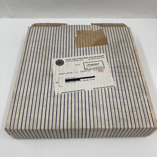 Lloyd Garrison “The Homecoming” 1989 Bradford Plate 22K Rim 8-1/2” Box & COA A7 - Picture 11 of 11