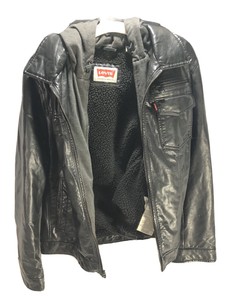 levi strauss leather jacket mens
