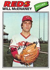 1977 Topps Baseball Will McEnaney #160 NM or Better CINCINNATI REDS HIGH GRADE