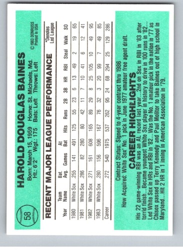 Donruss Baseball 1984 completa tu conjunto que elijas elige #1-165 - Imagen 89 de 227