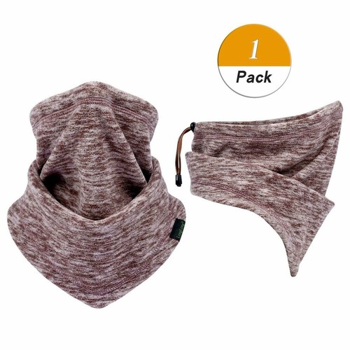 Sciarpa copri maschera viso antivento pile scaldacollo invernale ghetta uomo donna - Foto 125 di 306