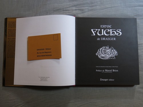 ERNEST FUCHS De Draeger in French HARDBACK BOOK ~ 1st Printing! - Bild 5 von 12