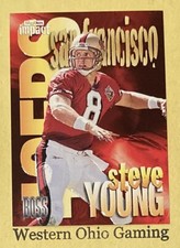 1997 Skybox Impact Steve Young #20 Boss