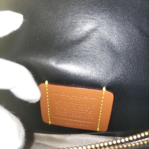 COACH Tabby Shoulder Bag 26 Quilted Black CP150 Outlet - Picture 8 of 11
