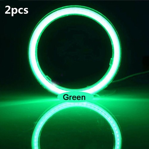 2PCS 60/70/80/90/100/110/120mm Car COB LED Angel Eyes Halo Ring Fog Light Bulb - Picture 13 of 15
