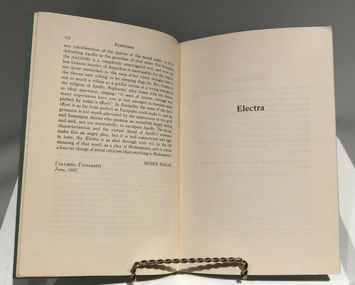 1950 Electra by Euripides Play SoftcoverThe Little Library of Liberal Arts - Picture 8 of 12